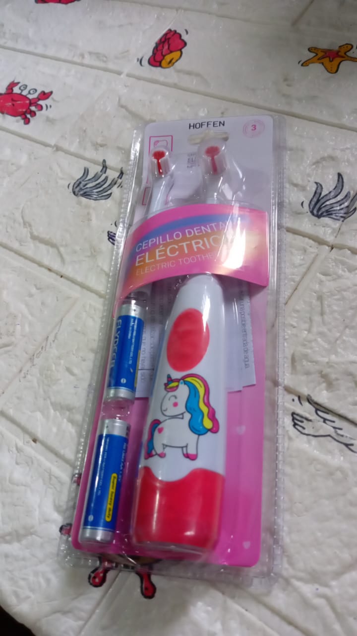 Electric Toothbrush for Kids and Adults Travel Portable Toothbrush With Extra 1 Brush Heads With 2 Battery - Bhavnagar Deodap