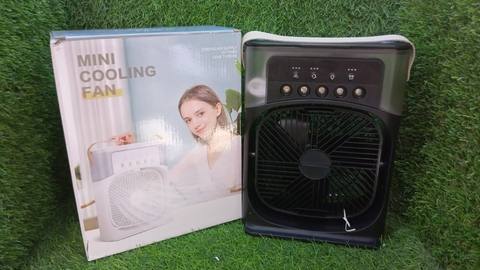 Portable Air Conditioner Fan Personal Air Cooler Desk Cooling Fan (Battery Not Include) - Bhavnagar Deodap