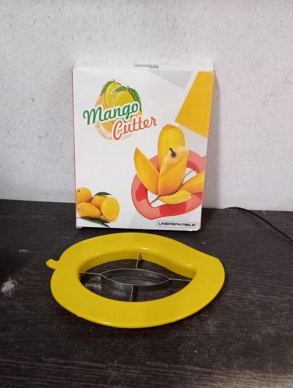Mango Cutter Slicer Machine Tool Cutter With Sharp Blades Cutter Non Slip Handle ( 1pc ) - Bhavnagar Deodap