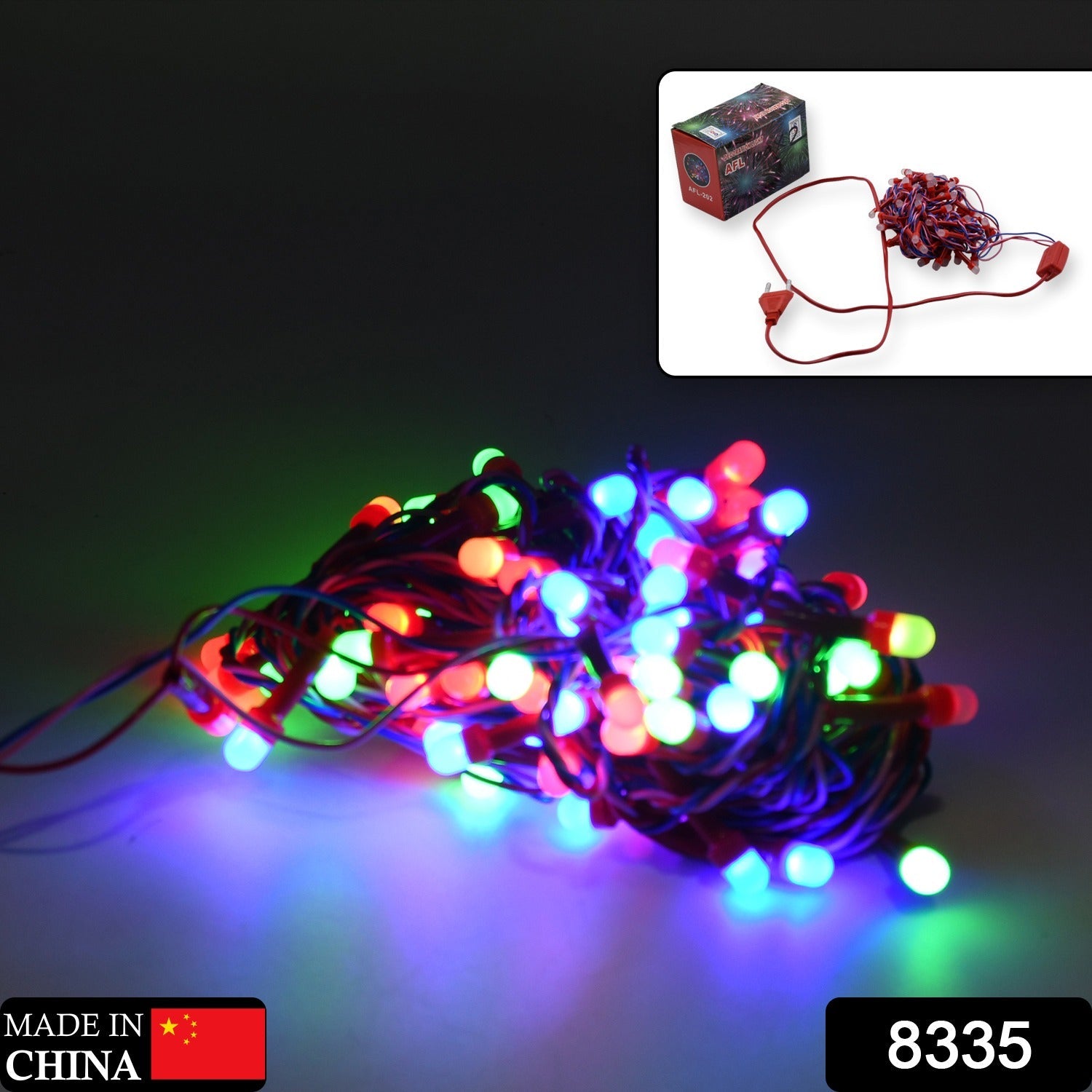 6Mtr Home Decoration Diwali & Wedding LED Christmas String Light Indoor and Outdoor Light ,Festival Decoration Led String Light, Multi-Color Light (60L 6 Mtr) - Bhavnagar Deodap