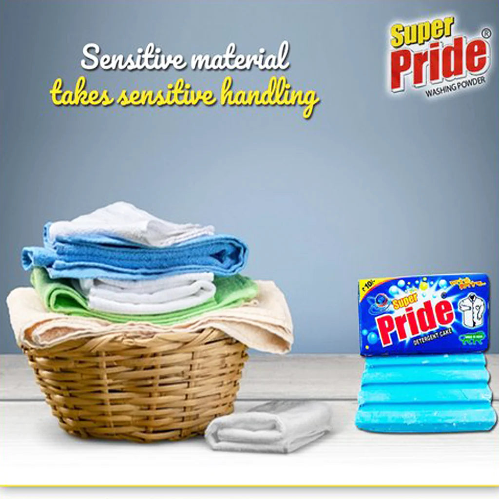 Super Pride Blue Detergent Cake: The Ultimate Cleaning Power - Bhavnagar Deodap