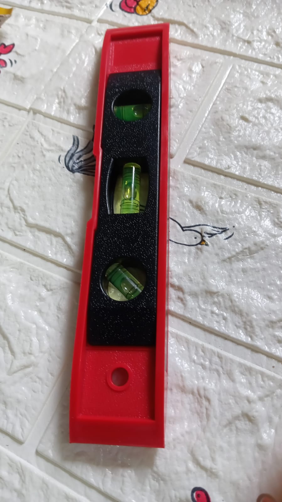 3 Bubble Mini Spirit Level Plastic Torpedo Carpenter's Spirit Level Measurement tools - Bhavnagar Deodap