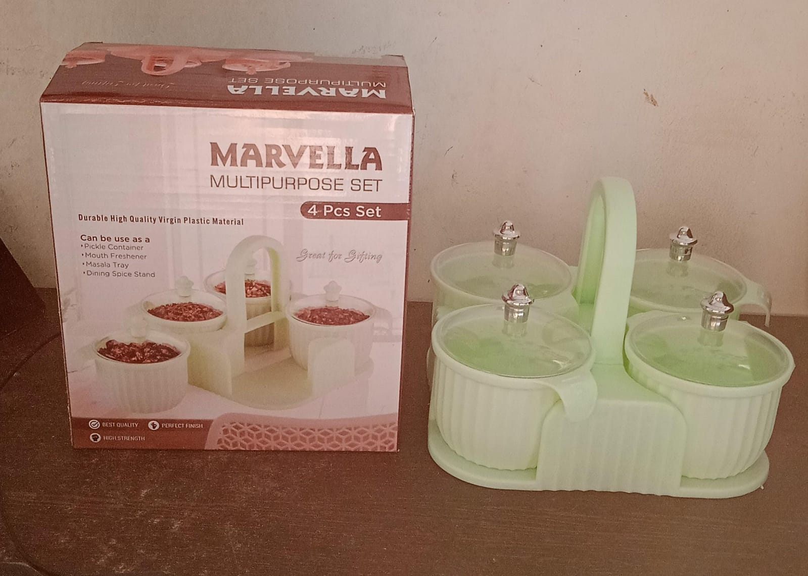 Multipurpose Plastic Storage Container Set: Kitchen Jars, Spices, Cookies - Bhavnagar Deodap