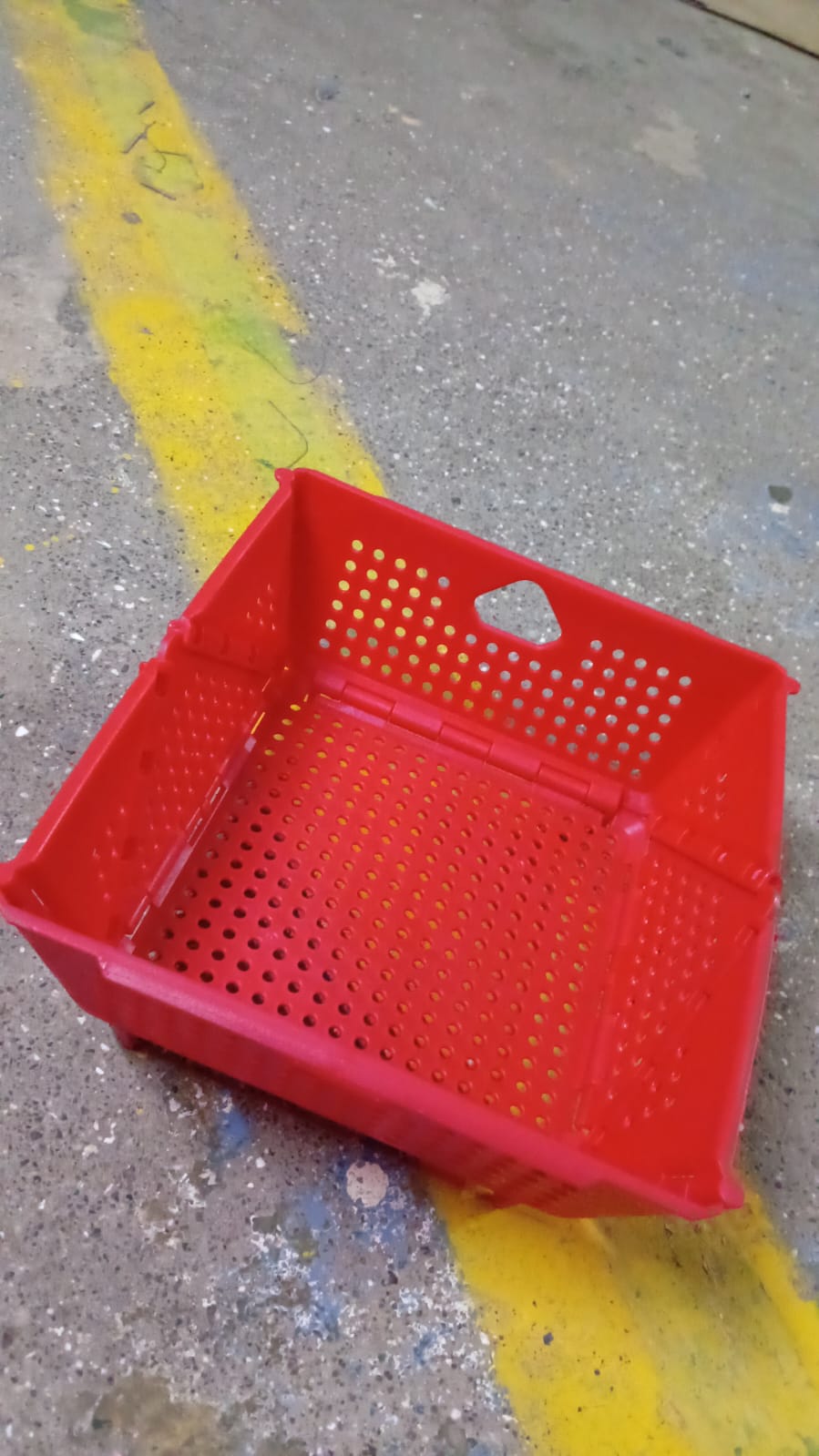 Storage Basket Box with Holes Ventilated Design (23×20 Cm / 1 Pc) - Bhavnagar Deodap