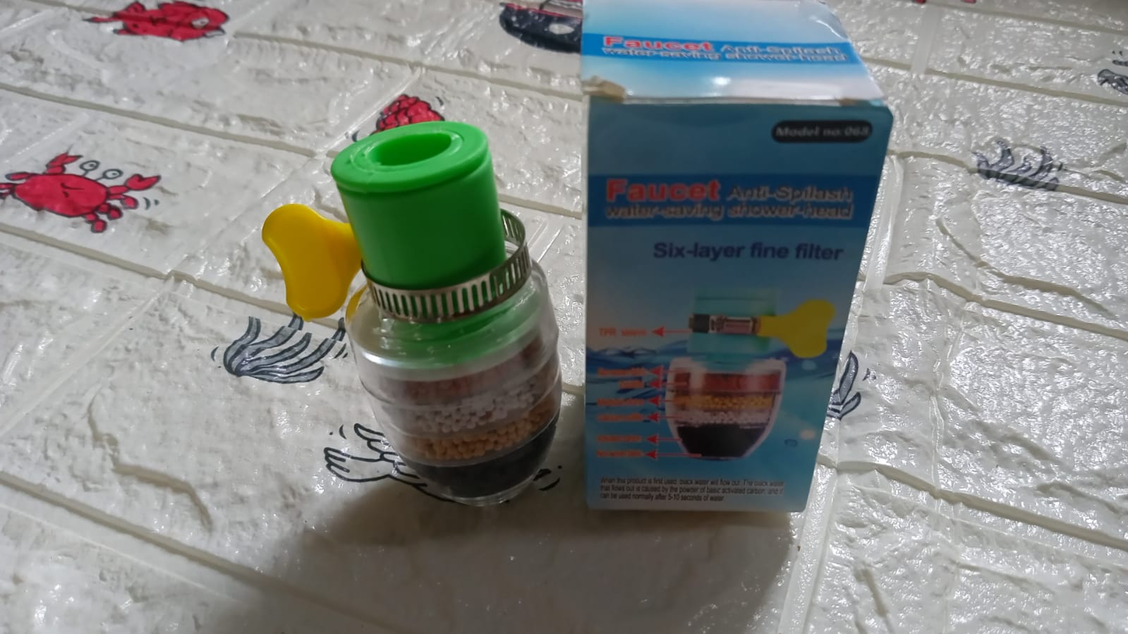 Water Faucet, Clean Purifier Filter Cartridge Water Tap, Upgrade Universal Interface Faucet Filter (Six Layer Purifier) - Bhavnagar Deodap