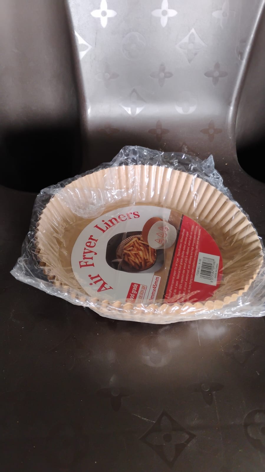 Round Air Fryer Disposable Paper Liner  (50 Pcs Set / 160mmx45mm) - Bhavnagar Deodap