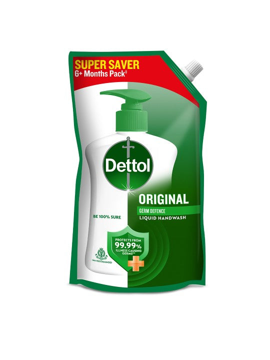 Dettol Original Liquid Hand Wash Refill Pouch - 675ml - Bhavnagar Deodap