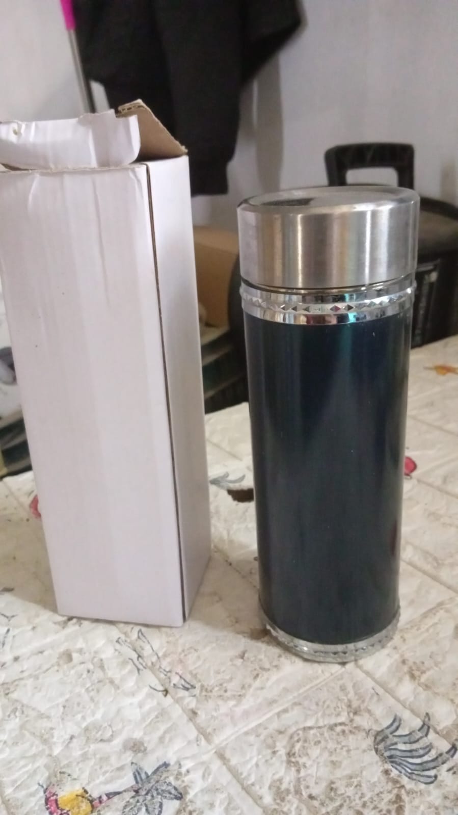 REUSABLE LEAK-PROOF THERMOS STEEL FOR HOME OFFICE GYM FRIDGE TRAVELLING 380 ML APPROX - Bhavnagar Deodap