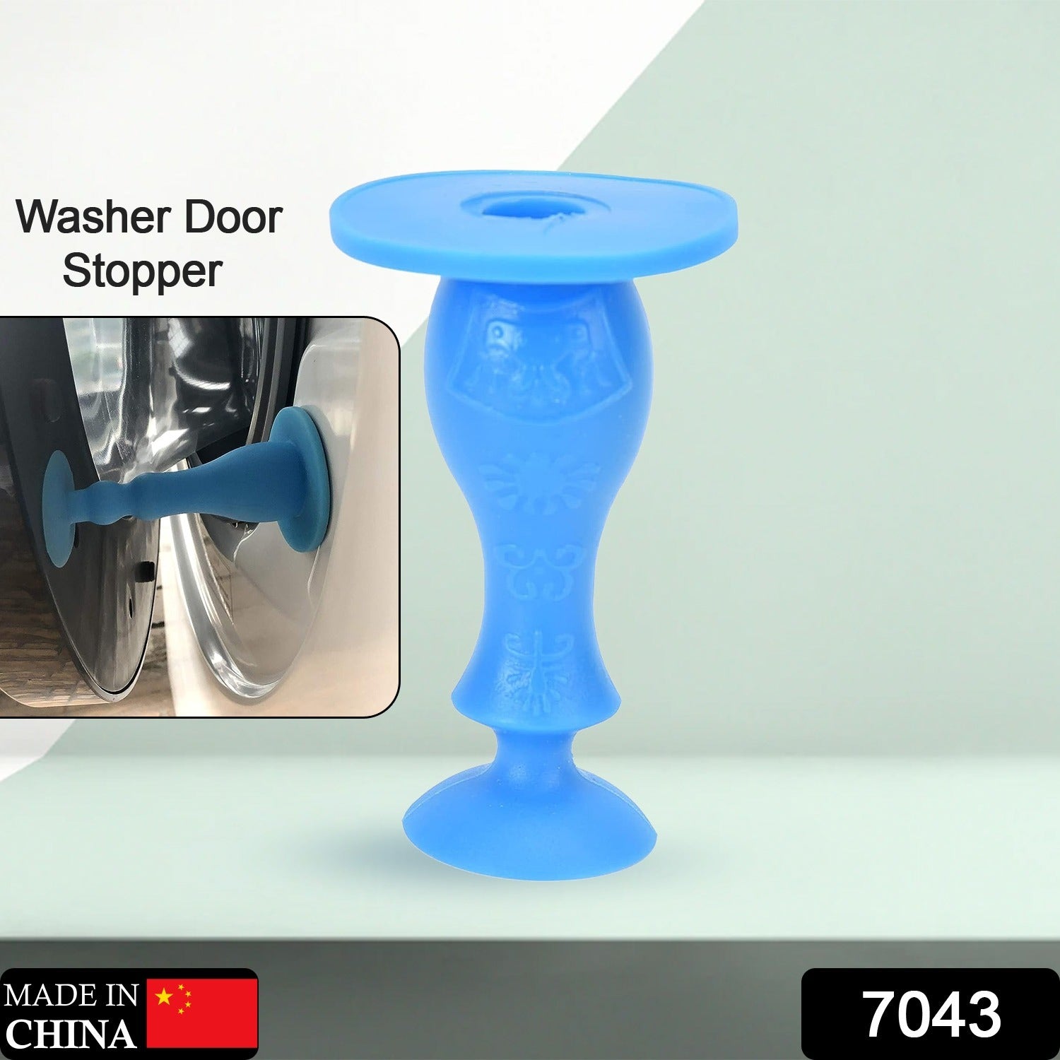 Multifunction Washer Door Stopper, Rubber Front Load Washing Machine Door Holder Prop for Family Use, Washing Machine Accessory - Bhavnagar Deodap
