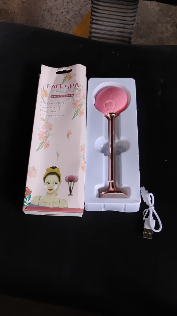 Face SPA Massage Hammer, Beauty Care Vibrating Facial Massage Tools (1 Pc) - Bhavnagar Deodap