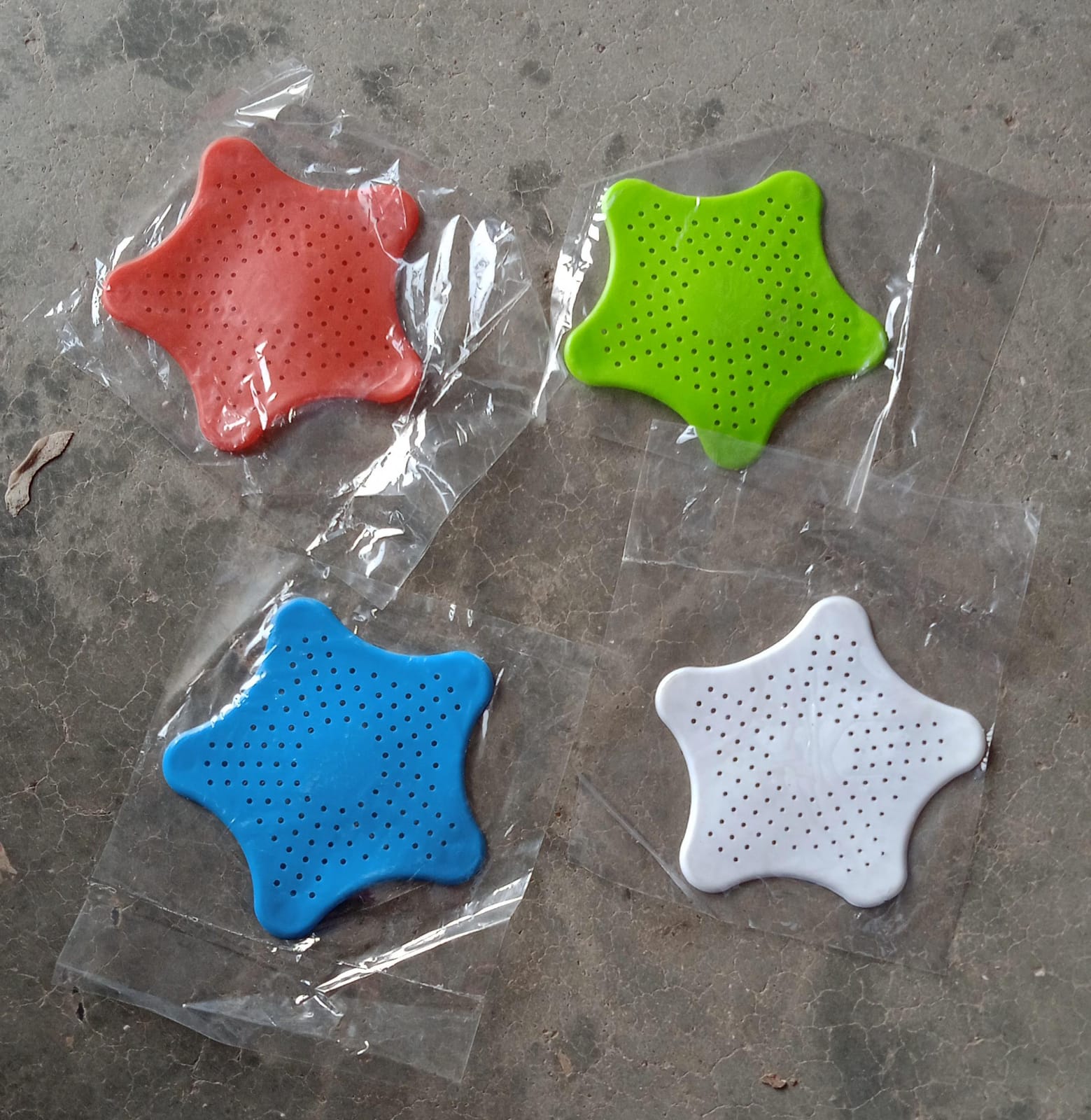 Star Drain Strainer: Catches Hair & Prevents Clogs (Kitchen/Bath) - Bhavnagar Deodap