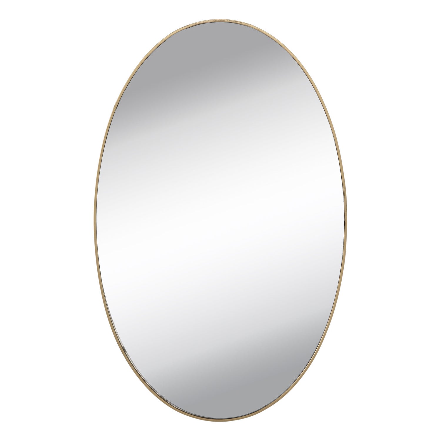 Oval Frame Less Mirror Wall Sticker for Dressing - Bhavnagar Deodap