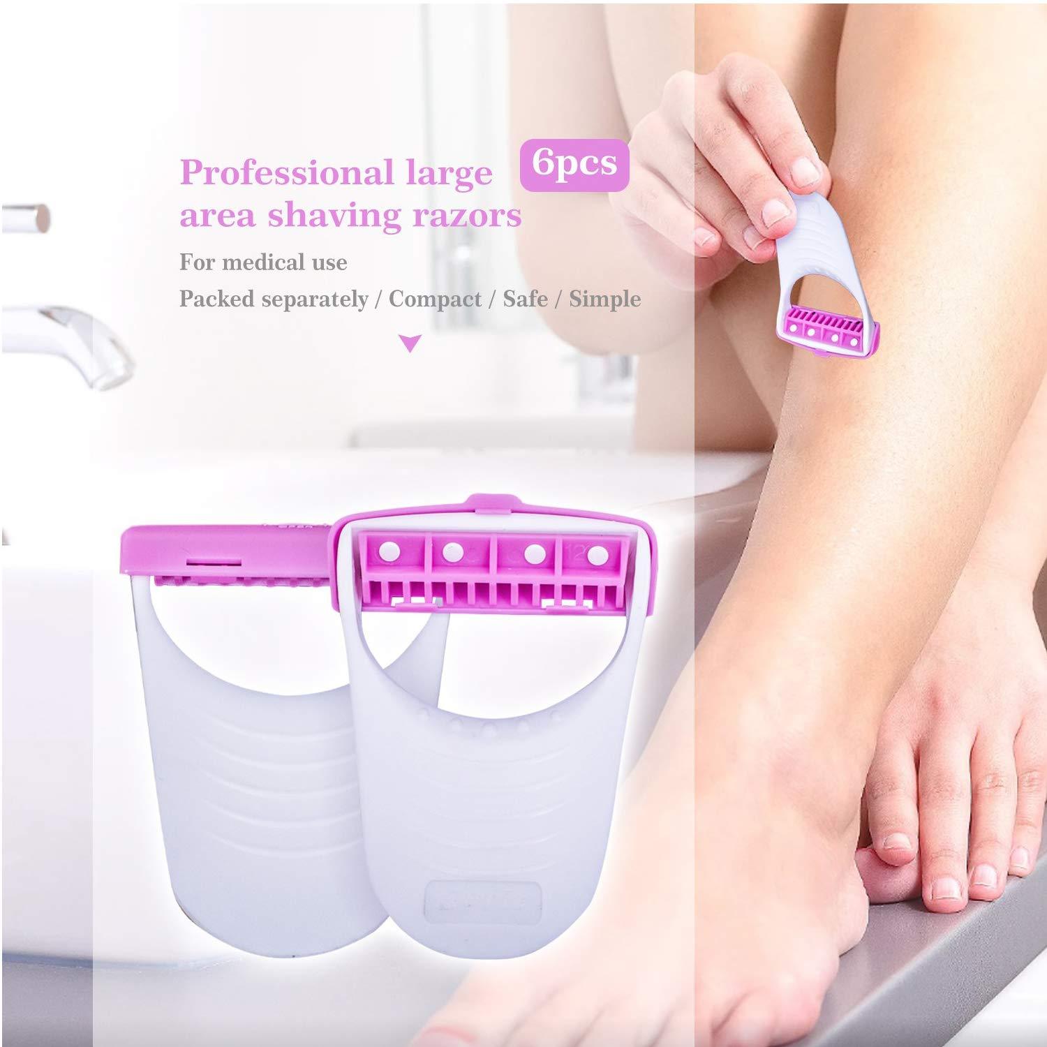 Disposable Body Skin Hair Removal Razor for Women  Pack of 6 - Bhavnagar Deodap