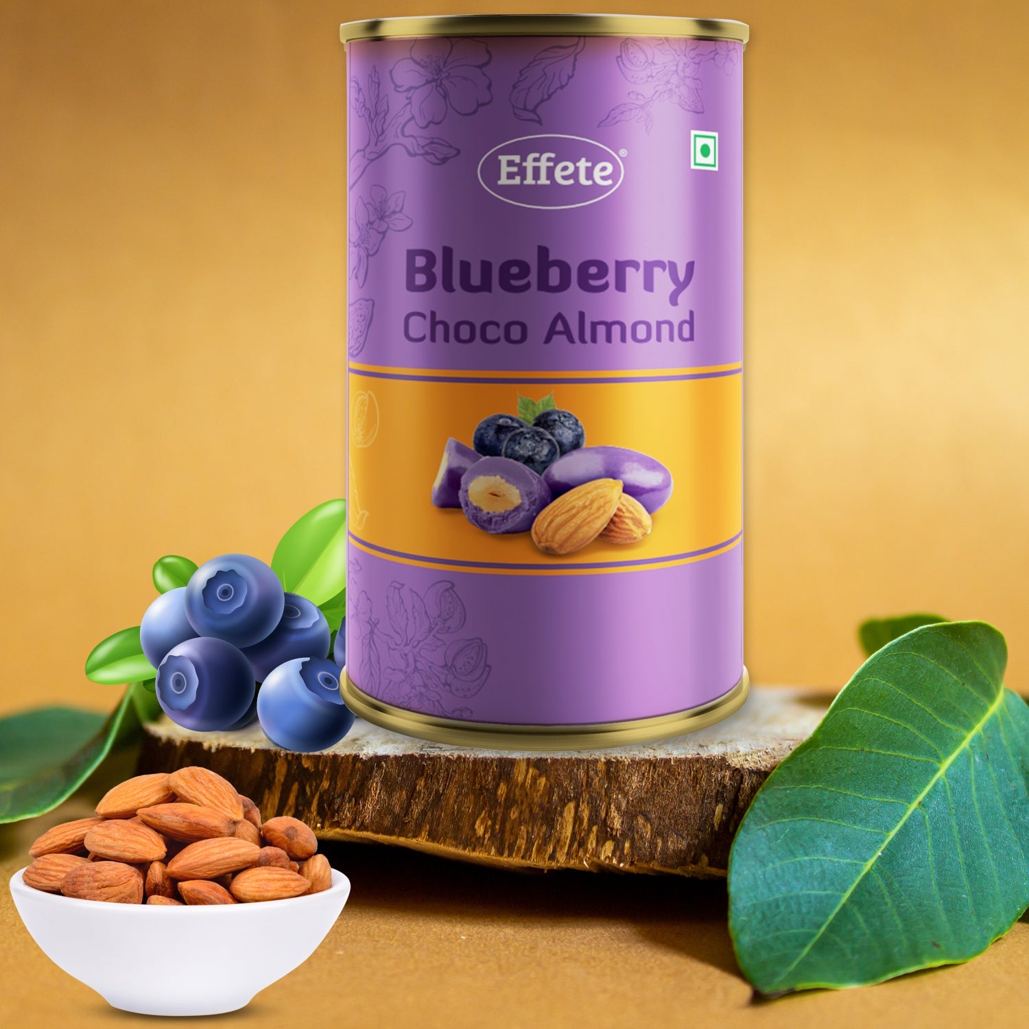 Blue Berry Choco Almond Chocolate (96 Gm) - Bhavnagar Deodap