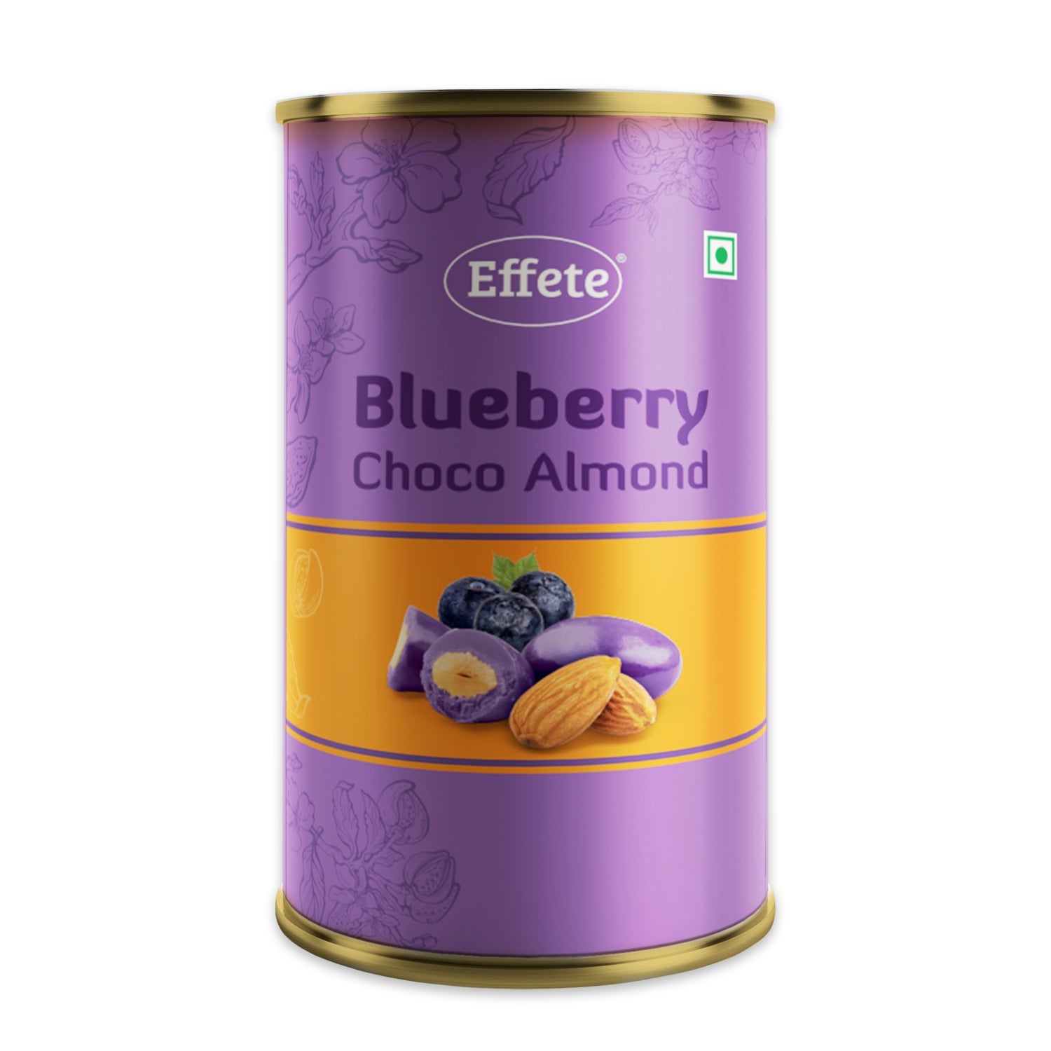 Blue Berry Choco Almond Chocolate (96 Gm) - Bhavnagar Deodap