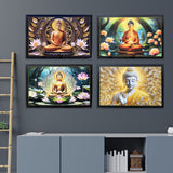 Lord Buddha Wall Painting Frame
