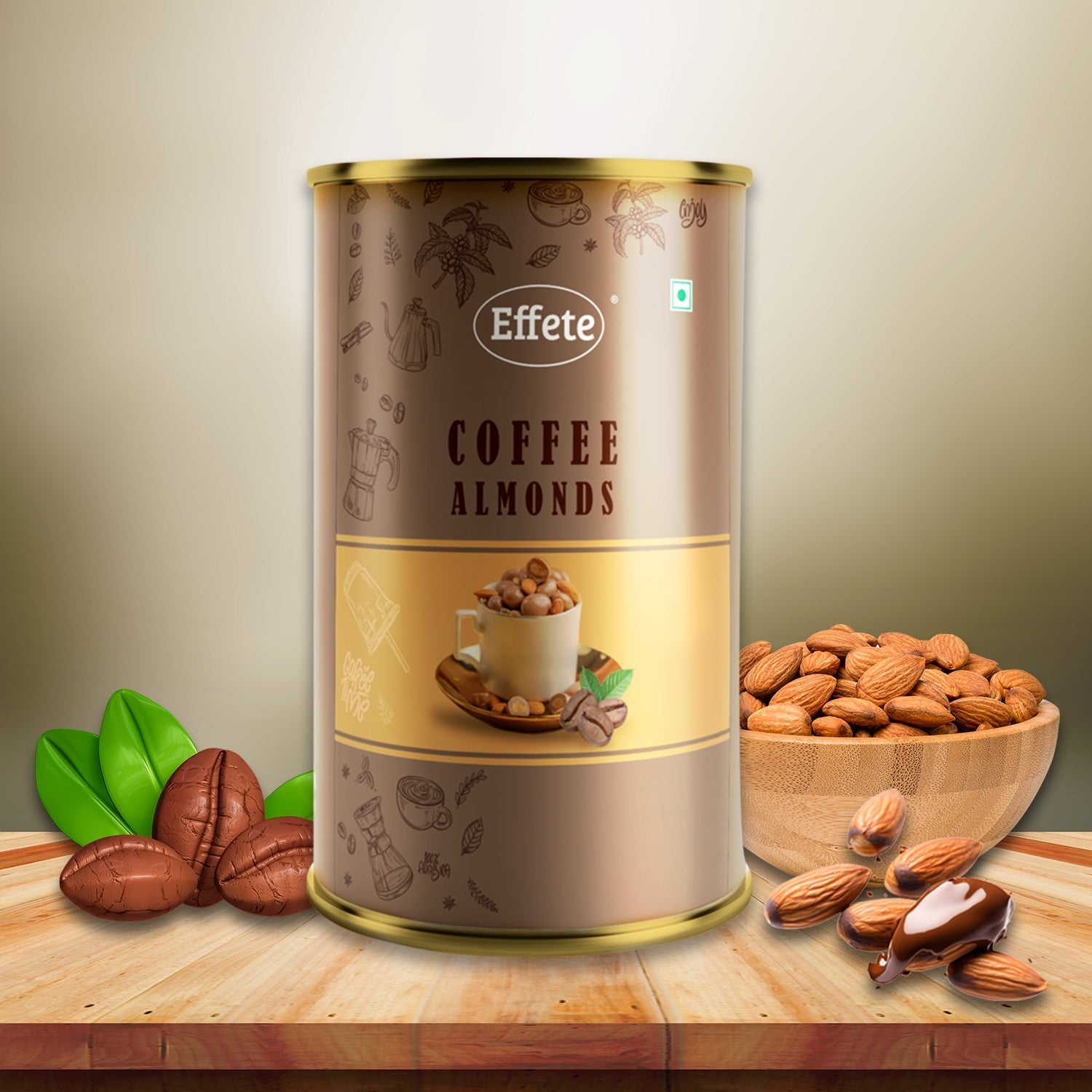 Cofee Almonds Chocolate - Bhavnagar Deodap