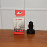 Multi-Port Fast Car Charger for 12V/24V Vehicles â€“ 4-USB Smart Adapter