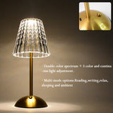 Shade Crystal Table Lamp