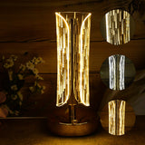 Cylinder Crystal Table Lamp