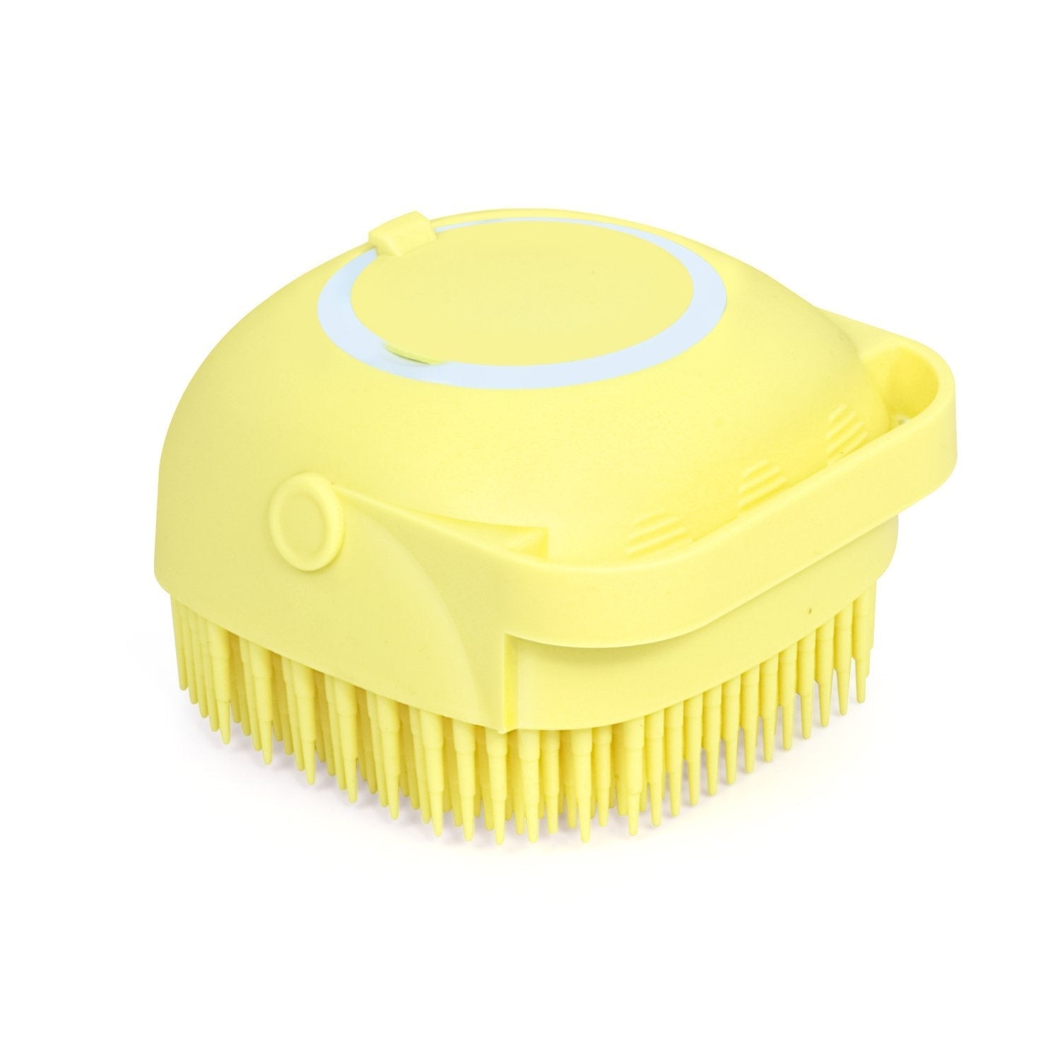 SILICONE MASSAGE BATH BODY BRUSH WITH SHAMPOO DISPENSER - Bhavnagar Deodap