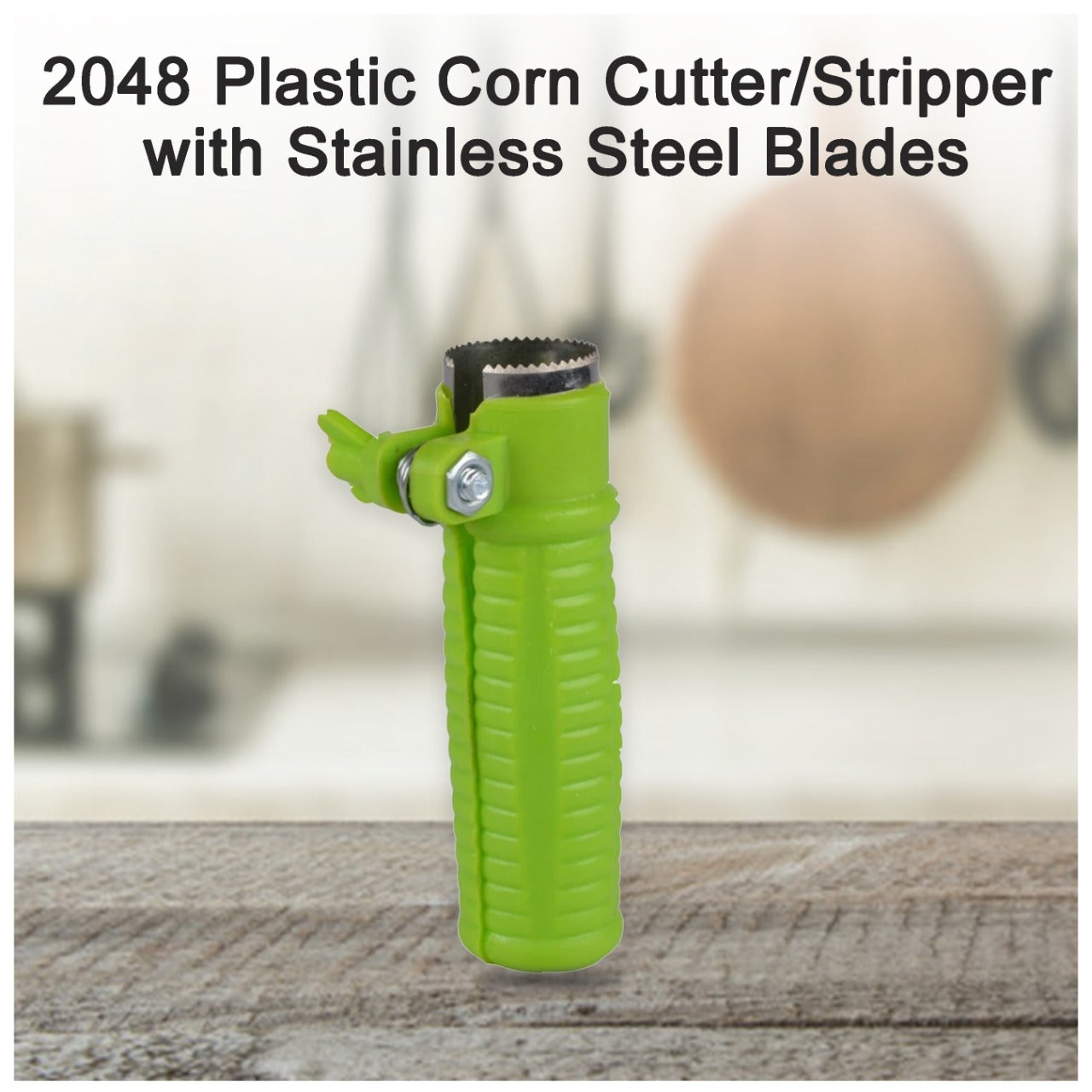 2048 Plastic Corn Cutter/Stripper with Stainless Steel Blades 