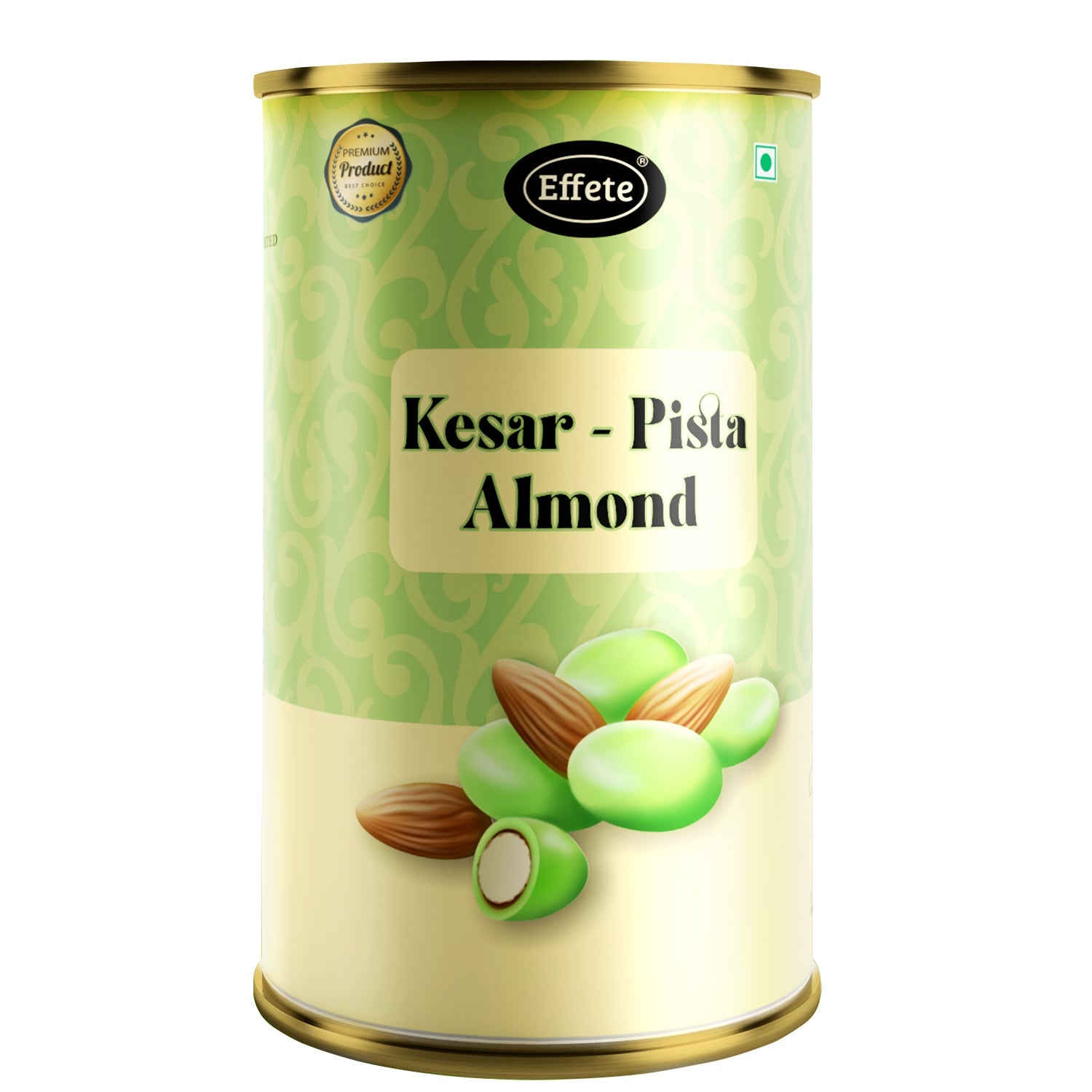 Kesar-Pista Almonds Chocolate (96 g) - Bhavnagar Deodap