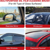 2-in-1 Car Oil Film Cleaning Brush