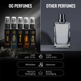 OG Beauty Luxury Perfume Combo Pack (8 ML / 5 Pc)