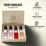 OG Beauty Luxury Pure Elegance Eau De Parfum Gift - (4 Pc / Set / 20 ML)