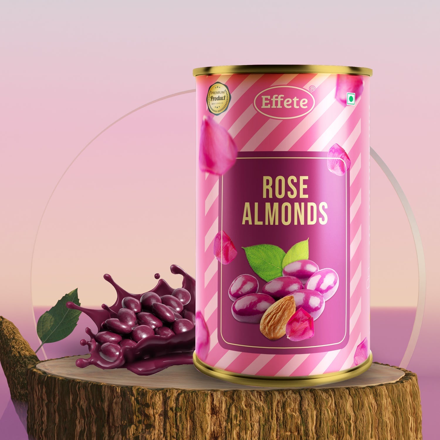 Rose Almonds Chocolate - Bhavnagar Deodap