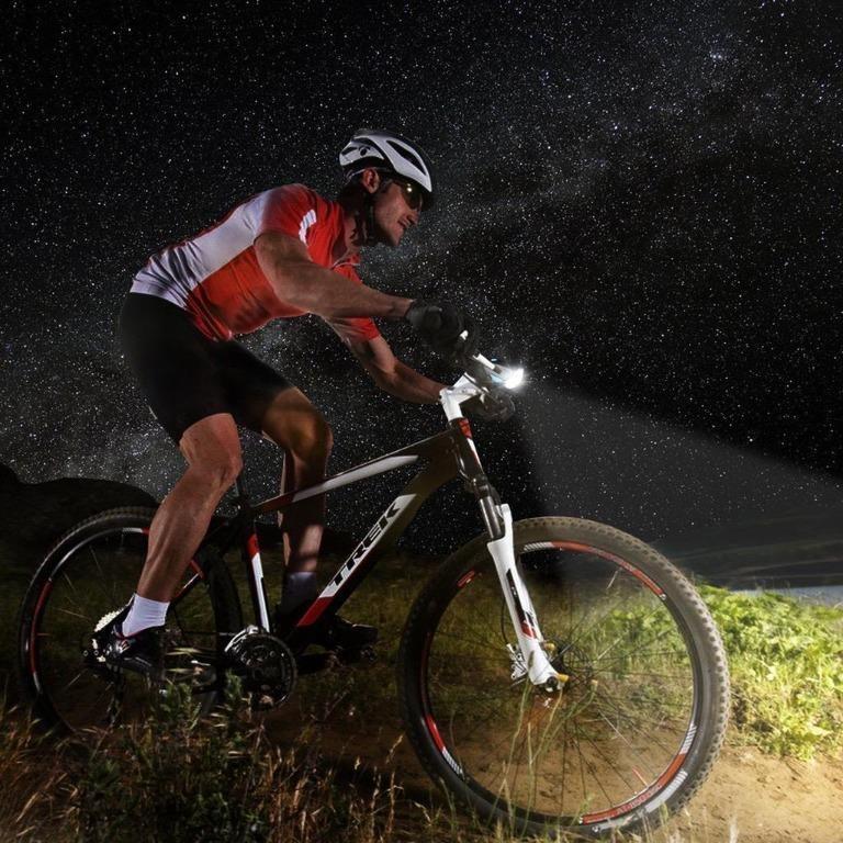 Rechargeable Bicycle LED Bright Light (1 Pc) - Bhavnagar Deodap