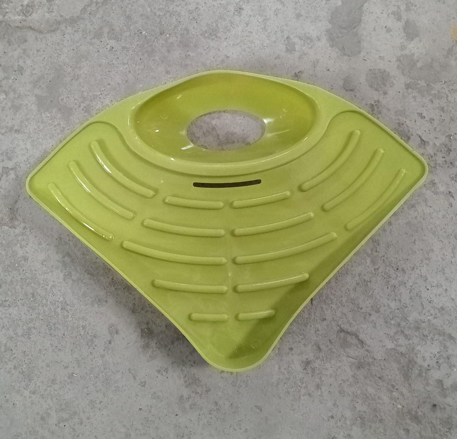 Sink Strainer Basket Corner Kitchen Triangular Multi functional Drain Shelf - Bhavnagar Deodap