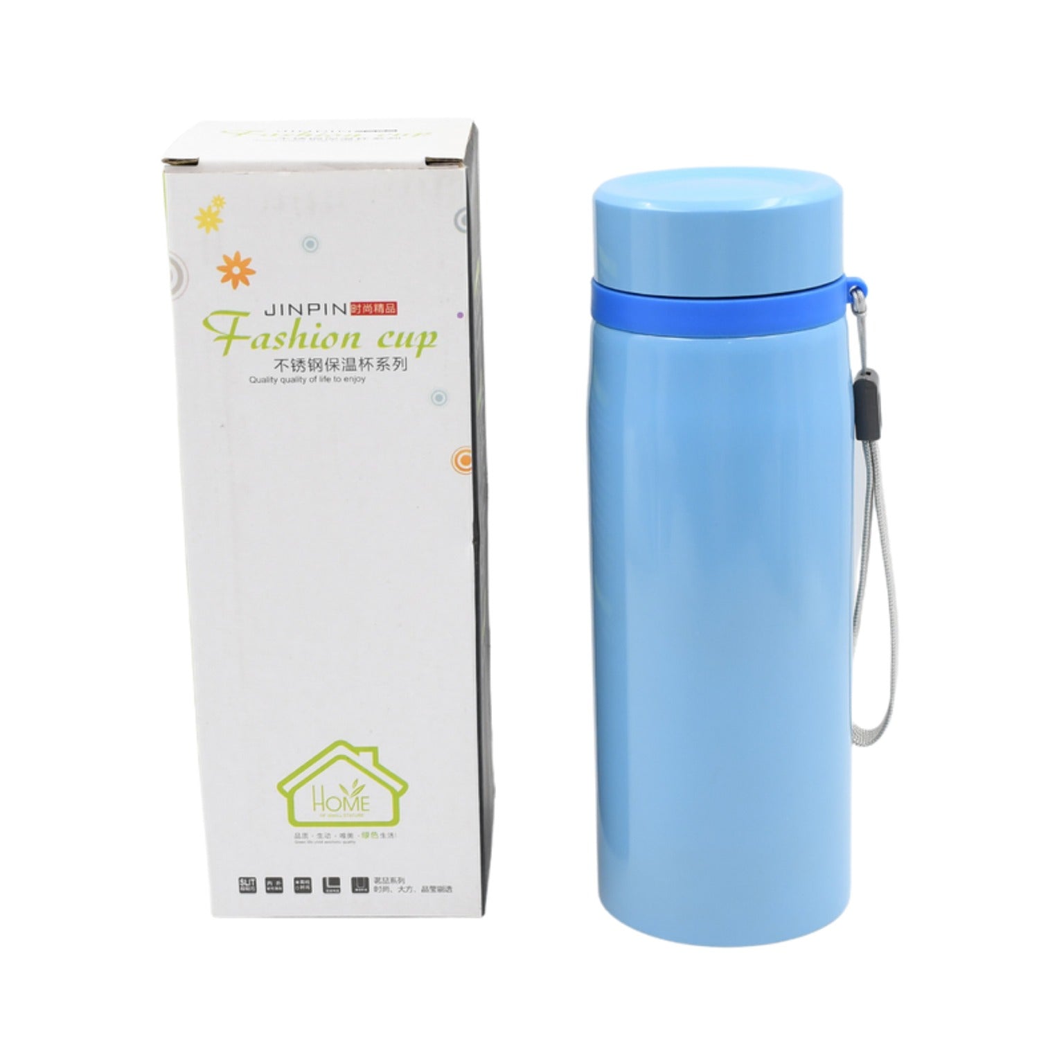 500ml Vacuum Bottle, Double Wall Vacuum Mug, Stainless Steel water Bottle, Tea Cup for School, Office and Outdoors - Bhavnagar Deodap