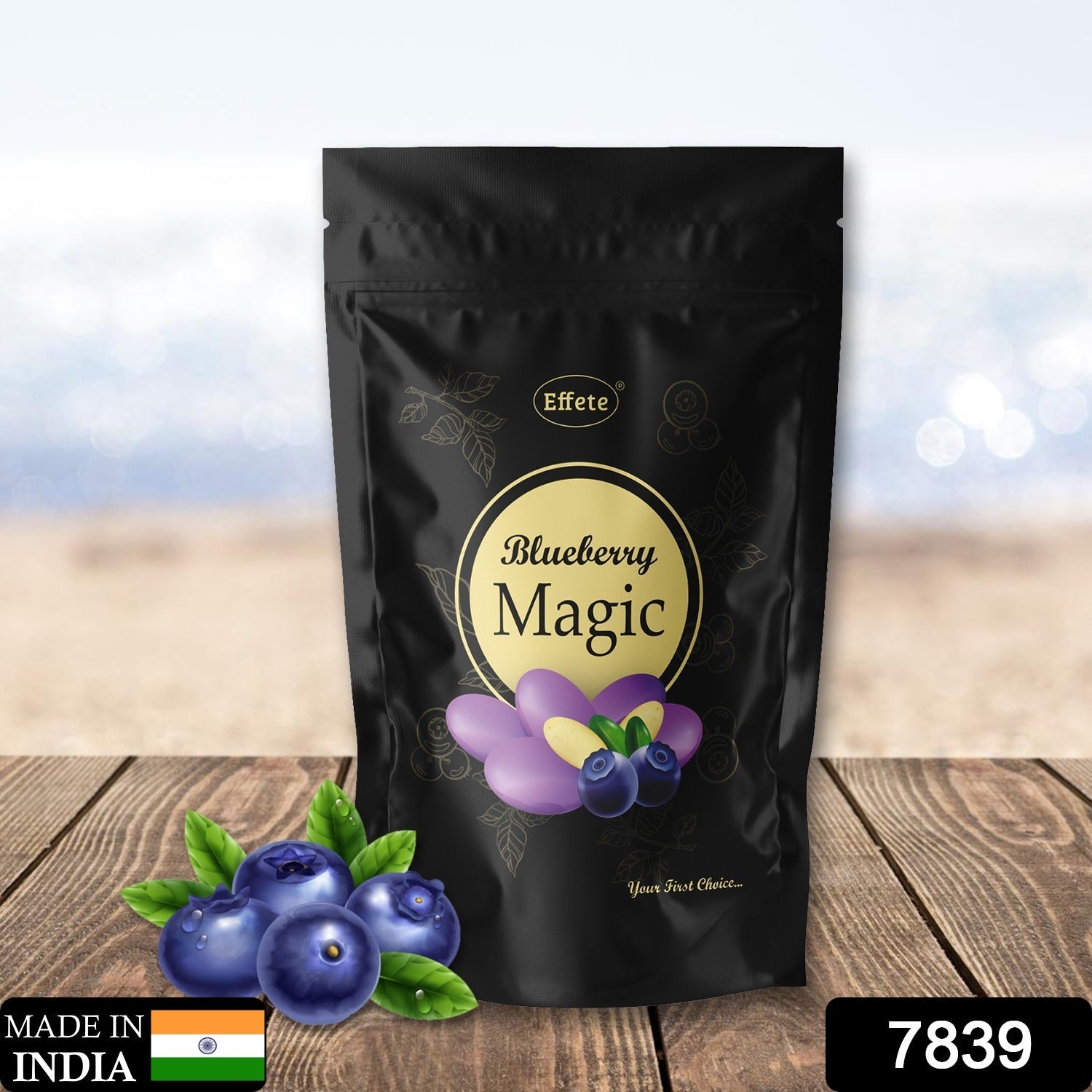 Effete Blue Berry Magic Chocolate 40gm - Bhavnagar Deodap