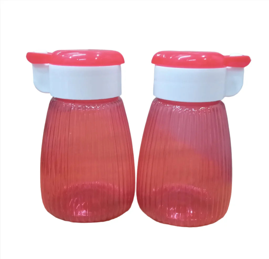 Plastic Sprinkle Salt Pepper & Masala Sprinkle 2pcs Multicolor - Bhavnagar Deodap