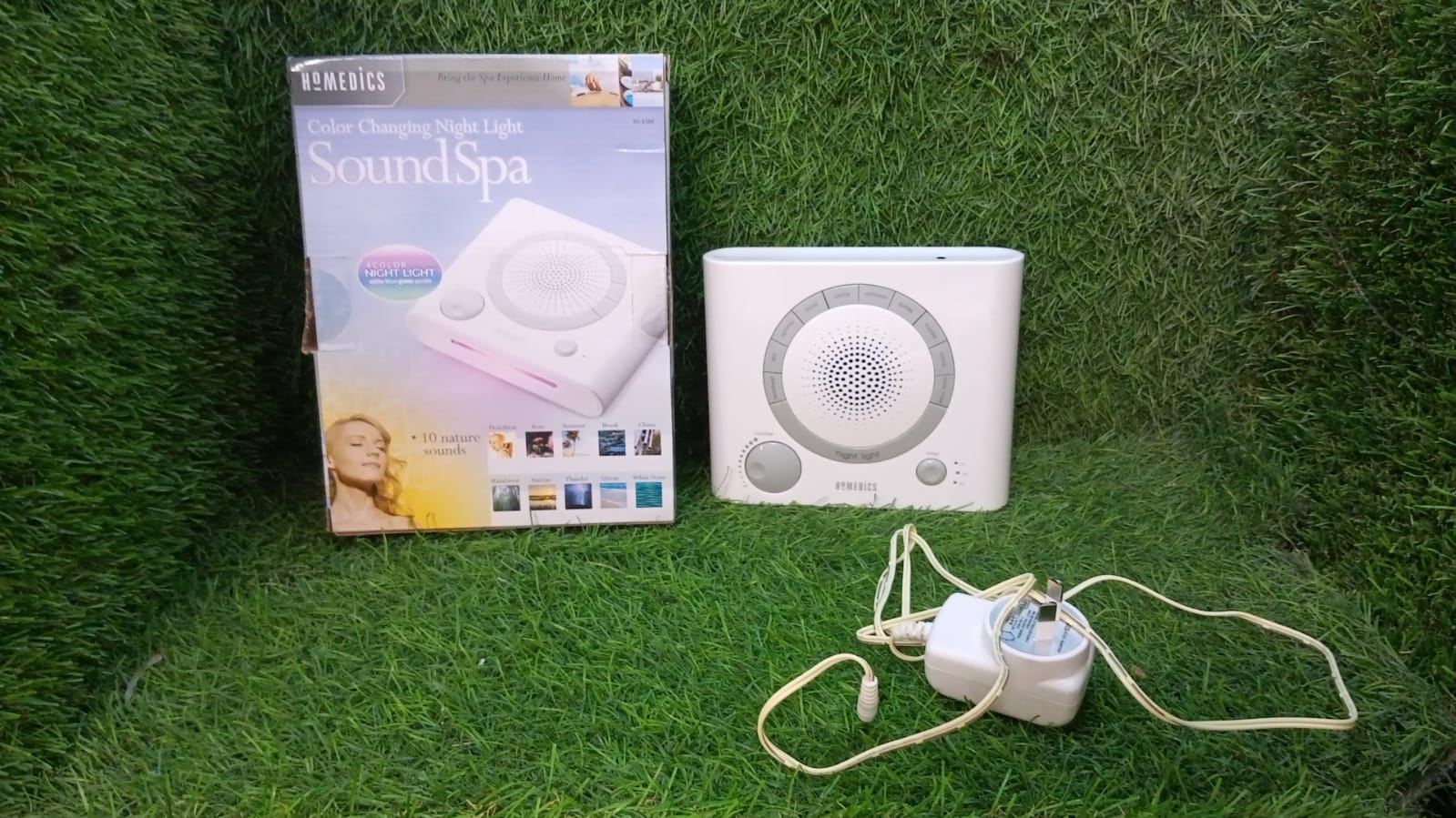 Sleep Therapy Noise Sound Therapy Machine with 8 High-Fidelity Soothing Sleeping , Anxiety , Stress Natural Sounds, Battery or Adaptor Charging Options, 3 Auto-Off Timer Option - Bhavnagar Deodap