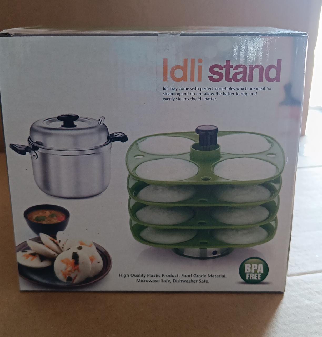 3 Layer Idli Stand used in all kinds of household kitchen purposes for holding and serving idlis. - Bhavnagar Deodap