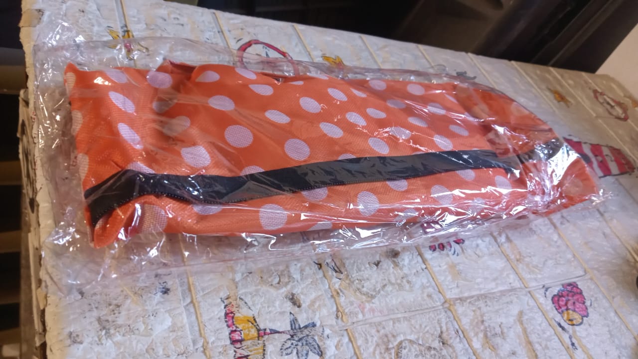 Folding Cart Bags Trolley Shopping Bag For Travel Luggage - Bhavnagar Deodap