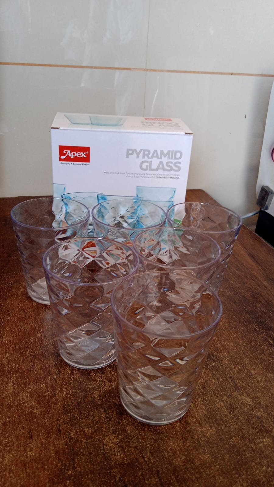 Durable, Crystal-Clear Tumbler
