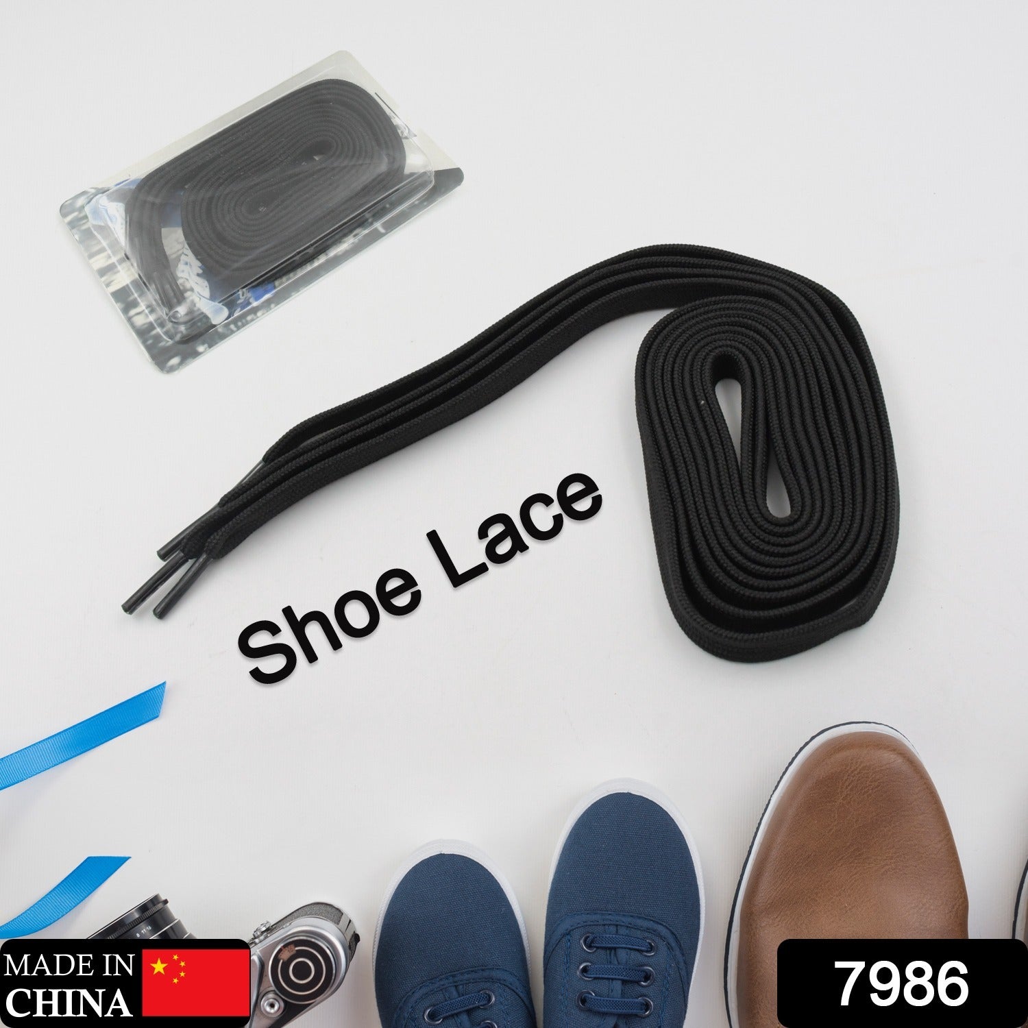 1 Pair Super Quality Flat Shoe laces Sports Shoe Lace for Men & Women running and gym shoelace Flat Sneaker Shoelace Athletic shoe strings for Boots/Sneaker/Work Shoes (1 Pair) - Bhavnagar Deodap