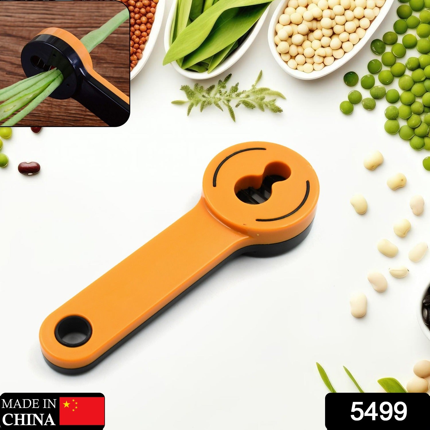 Bean Slicer Cutter Stringer Remover Peeler French Style Green Vegetable Runner  Slicer Kitchen Slicer Fruit Shredders Gadget Green Kitchen Cutter Slicer Slicer Grater Cutter Bean (1Pc) - Bhavnagar Deodap