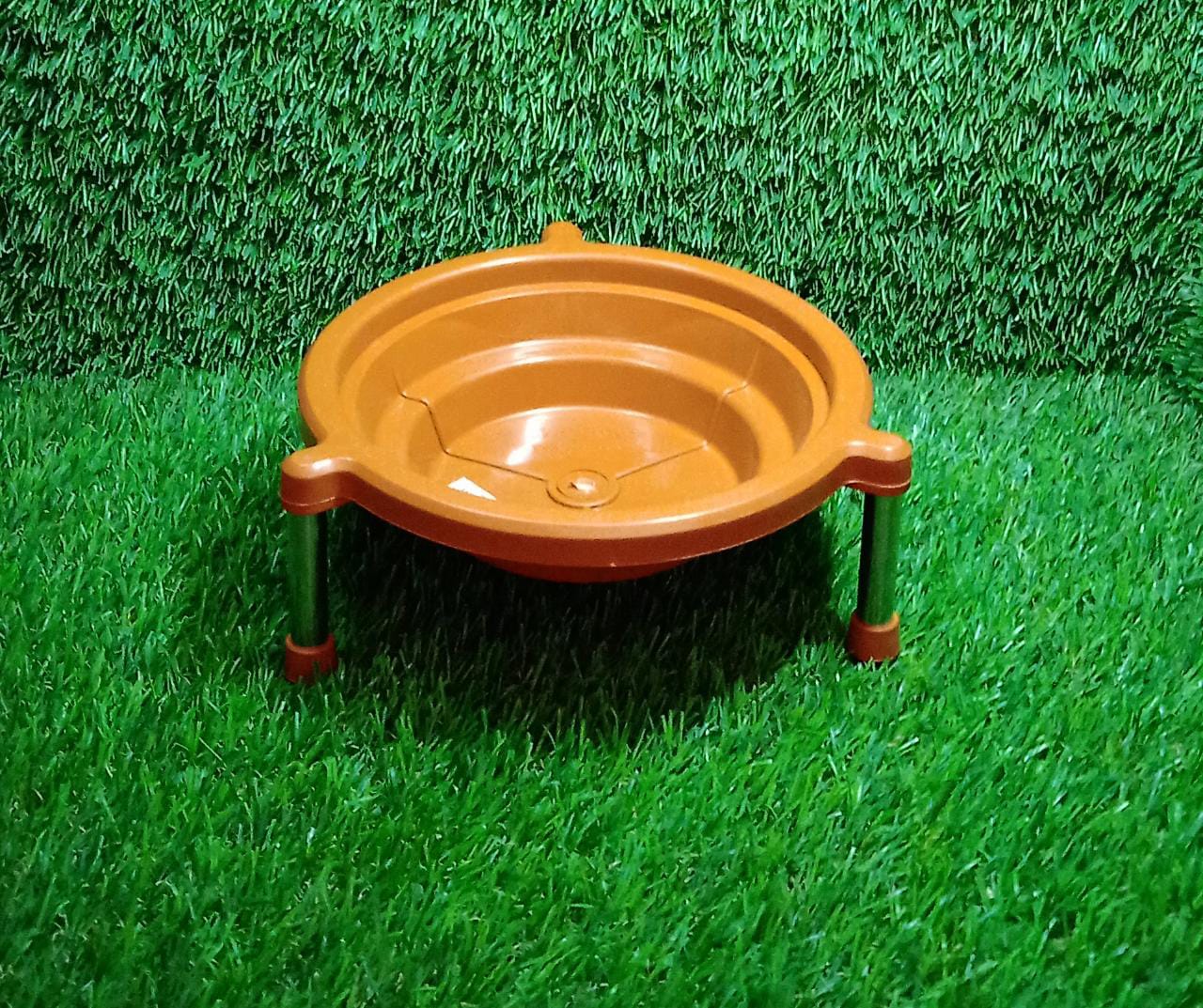 Multipurpose Matka Stand  /  Plant Pot Water Pot Stand Plastic for Home & Kitchen (1Pc) - Bhavnagar Deodap