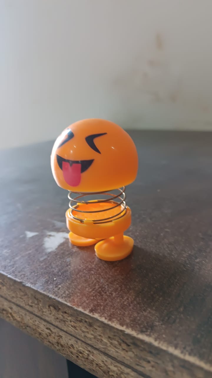 Cartoon Face, Spring Doll Toy Emoji (1 Pc) - Bhavnagar Deodap