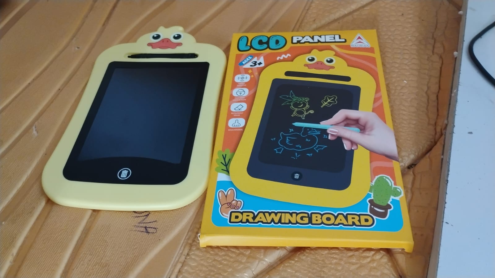 Kids Portable LCD Writing Tablet (1 Pc / Mix Design)