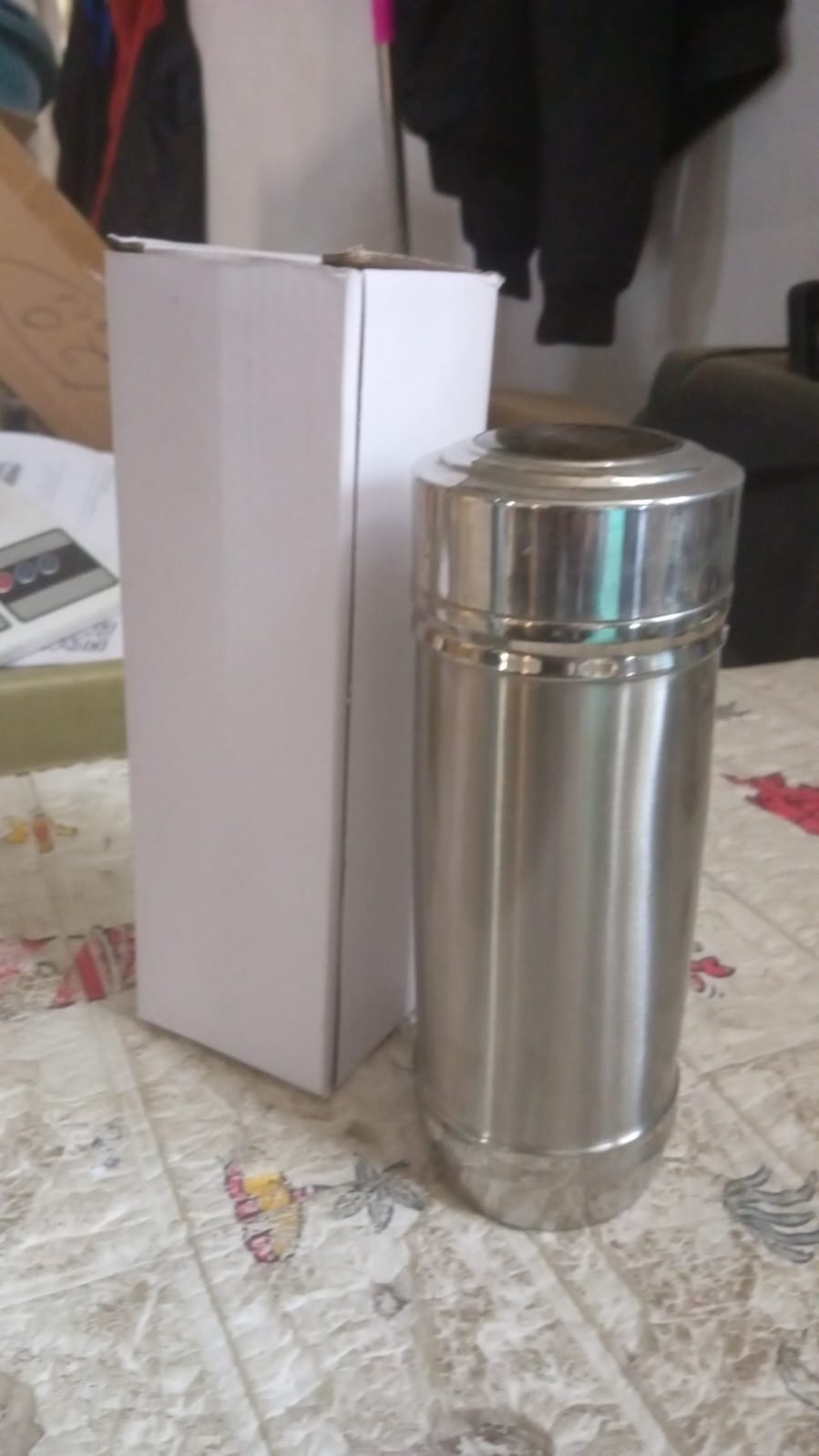 Stainless Steel Insulated Water Bottle 350ml ( 1 pcs ) - Bhavnagar Deodap