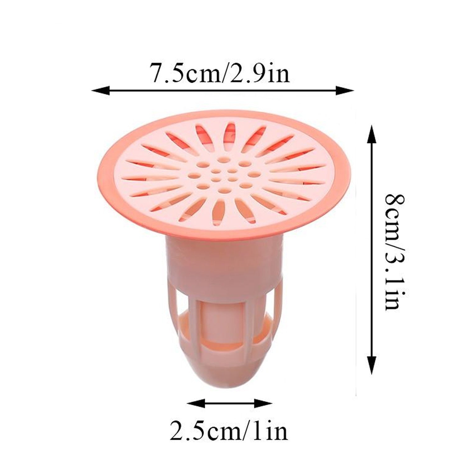 Deodorant Floor Drain Core Silicone Drain Stopper Insectproof Anti-Odor Hair Trap Plug Trap for Kitchen Bathroom Toilet - Bhavnagar Deodap