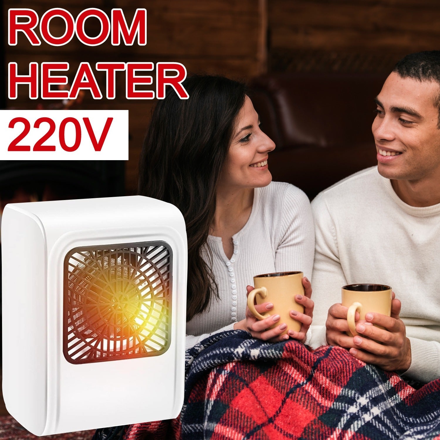 Room Heater 220V Brown Box Heater For Office & Bedroom Use Heater - Bhavnagar Deodap