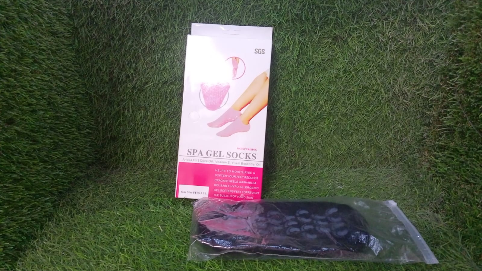 Silicone Moisturizing Feet Socks Gel (1 pair) - Bhavnagar Deodap