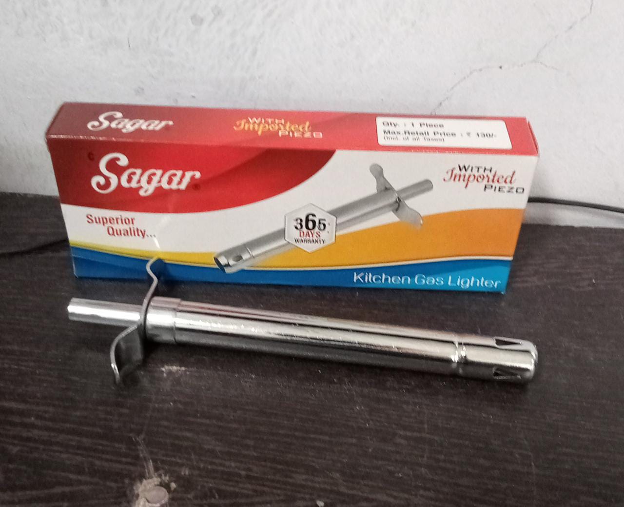 Stainless Steel Electronic Gas Lighter for lighting Gas Stove - Bhavnagar Deodap